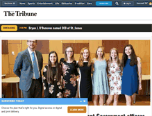 Tablet Screenshot of eveningtribune.com